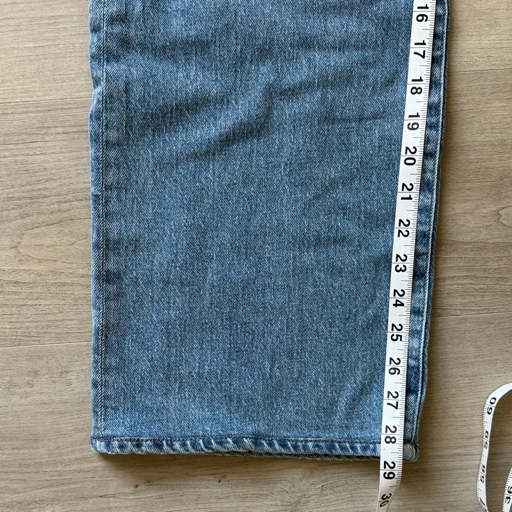 AGOLDE Harper Mid Rise Relaxed Straight Jeans in Flash Size 29 - Picture 10 of 12